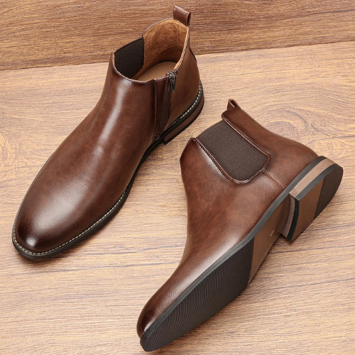 Leather Chelsea Boots