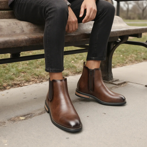Leather Chelsea Boots